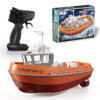 9cffb56563de7dd0 JIKEFUN 686 Rc Boat 2.4G 1/72 Powerful Dual Motor Long Range Wireless Electric Remote Control Tugboat Model Toys for Boys Gift