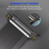 PCIE 4.0 Cable, 16x Shielded High Speed Riser Cable with PCI Express Port GPU Extension Card, 20cm 90/180 Degree