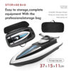 2.4G LSRC-B8 RC High Speed Racing Boat Waterproof Rechargeable Model Electric Radio Remote Control Speedboat Toys for boys 14Y+