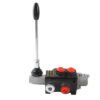 9d32cea89ca44380 Hydraulic Flow Control Valve Kit 1 Spool Double Acting with Adjustable Relief Bar Control Handle Tractor Accessory