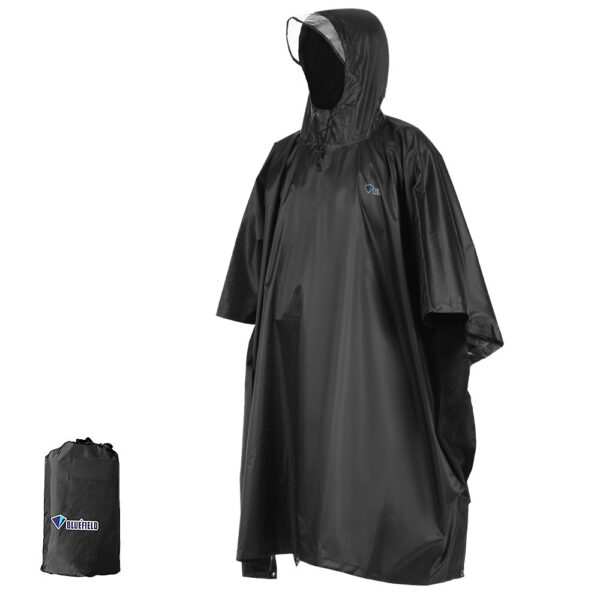 9d4a89df1c603109 Waterproof Raincoat with Hood Cycling Cover Hiking Hooded Coat Jacket Motorcycle Rain Poncho Picnic Mat