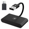 Wireless CarPlay Adapter for Android/Iphone IOS Convert Wired CarPlay to Wireless Dongle Plug Paly USB/Type-C Auto Car Adapter