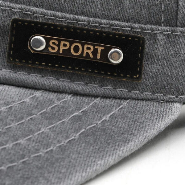 9d7c19450c9e38c7 Wash Wholesale Spring, Summer And Autumn New Cotton Flat Top Outdoor Army Hat Men's Mesh Visor