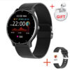 LIGE 2024 New Real-time Activity Tracker Heart Rate Monitor Sports Women Smart Watch Men Clock For Android IOS