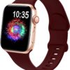 9d82f03f2baafd7e TreasureMax Sport Band Compatible with Apple Watch Bands 38mm 40mm 41mm 42mm 44mm 45mm 49mm,Soft Silicone Strap Compatible for Apple Watch Series 9 Ultra 8 7 6 5 4 3 2 1 SE Men Women Grey 38/40/41MM