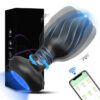 9d9ee5b4a9bbec94 APP Control Rotation Vibrating Butt Men Women Wiggle Vibrator Gay Anal Plug with LED Adult Sex Toy for Couples