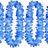 9daff63805da0cd8 Hawaiian Hula Leis Dance Garland Artificial Flowers Neck Loop for Luau Party Costumes (Pink)