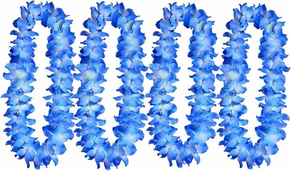9daff63805da0cd8 Hawaiian Hula Leis Dance Garland Artificial Flowers Neck Loop for Luau Party Costumes (Pink)