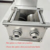 Desktop Meat Slicer For Fresh Meat Slicing Shredding Dicing Detachable Blade Electric Meat Cutting Machine