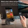 9dbef8bfb7b5fe36 Phone E-Book Page Turner Smart Fingertip Remote Control Video Scrolling Controller Dual Button Portable for Tablet Mobile Phone