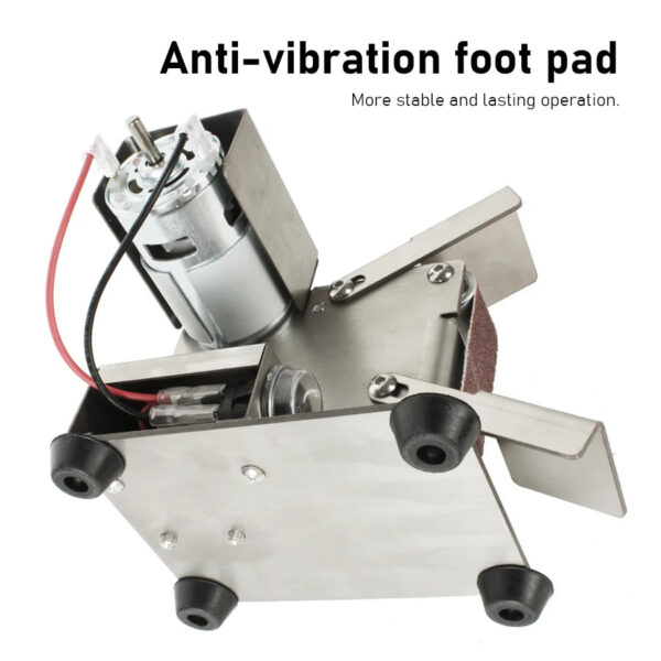 TUNGFULL Mini Belt Grinding Machine Tool Sharpening Machine Sanding Grinding Electric Sander Home Diy Polisher Machine