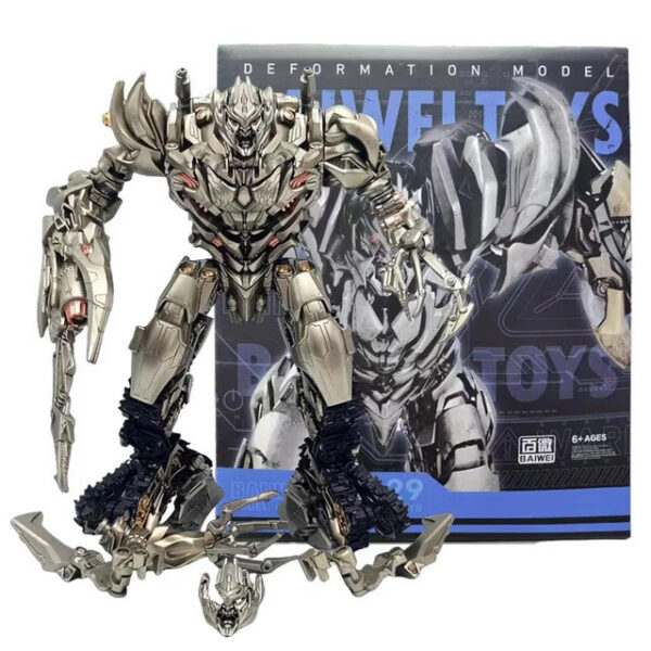TW1029 Transformation Toys Megatank Gaatron Action Figure Collection Anime Movie Deformation Robot Model Kids Gifts