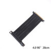 9dc34704730ee397 Full Speed 4.0 PCIE X16 Riser Cable Graphics Card Extension Cord PCI Express Lossless Shielded Extender Antijam GPU AXYB