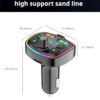 9dda14c9d2137d4f Q7 Charger Car FM Transmitter Bluetooth Hands Free Mp3 True 3.1A Dual USB Port PD Charging