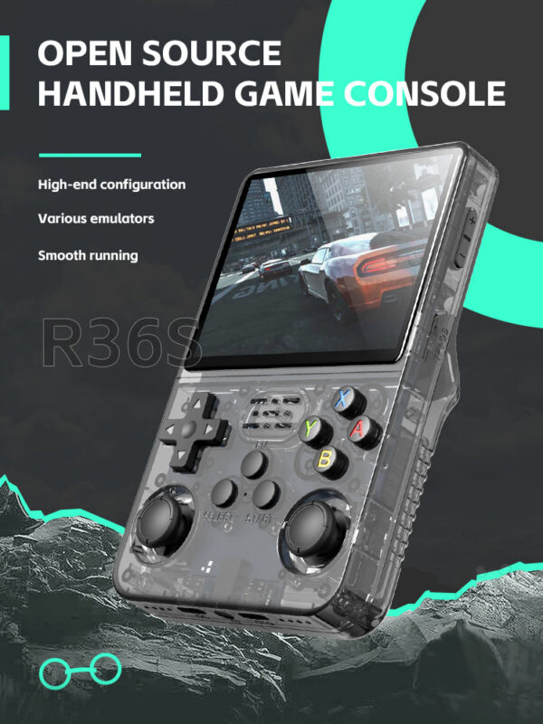 9ddd2f961074861d Data Frog R36S Retro Handheld Game Console Linux System 3.5 Inch IPS Screen R35S Plus Portable Pocket Video Player