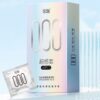 No Seminal Vesicle Condoms Large Lubricated Sex Toys 10PCS Big Oil Ultrathin Penis Sleeves Extreme Fit Erotic Sex Life for Adult