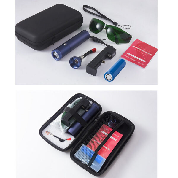 Portable Red Light Infrared Device Sore Canker Lip Therapy Handheld Removable Oral Physiotherapy Wand Health Pain Relief
