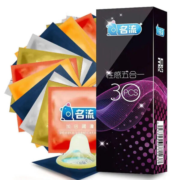 9e0e1bd1fc06bdbf Warehouse Shipped Condoms 30pcs Intimate Good Sex Products Combining Particles and Threads for Long-lasting Pleasure