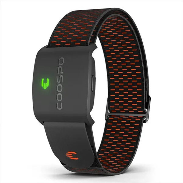 9e0ee4663d4be656 COOSPO HW9 Armband Heart Rate Monitor with HR Zones/Calories HRM Sensor Fiess Cycg BLE5.0 ANT+ for Peloton,Zwift,Wahoo
