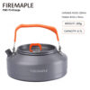 Fire Maple Hiking Teapot Outdoor Camping Cookware Heat Exchanger Pinic Kettle Tea Coffee Pot 0.8L/1.3L With Filter FMC-XT2