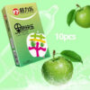 9e29b190035c4e93 Fruit Flavor Condoms Extra Lubricated Contracepation Ultrathin Invisible Cock Penis Sleeve Sex Goods for Men 18+ Sex Life
