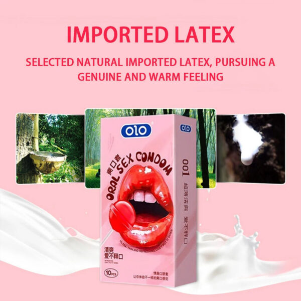 9e44bf39ff7a652e 10pcs Oral Sex Condoms Specifically Adult Supplies Ultra Thin Sleeve for Penis Sleeve Vaginal Stimulation Sex Toys Презервативы