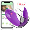 Bluetooth APP 2 Motors G Spot Vibrator for Women Dildo Clitoris Stimulator Vagina Vibrating Love Egg Panties Sex Toys for Adults