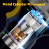 120W Handheld Compressor Wireless/Wired Iatable Portable Air Pump Tire Iator Digital for Car Bicycle Balls