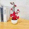 Artificial Bonsai Small Tree Simulation Pot Plants Fake Flowers Table Potted Ornaments Home Decoration Hotel Garden Decor