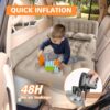SUV Air Mattress Camping Bed - Car Mattress Back Seat Portable Foldable Car Air Bed SUV Sleeping Pad Car Bed Mattress for Sedan SUV Truck
