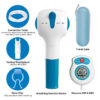 Breathing Exercise Device for Lungs Electric Manometer Lung Exerciser Respiratory Muscle Expander Trainer with Training App