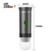 Wireless Electric Portable Espresso hine for Car & Home Camping 3-in-1 Capsule Powder Travel Coffee Maker