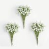 Yastouay Babys Breath Artificial Flowers, 12Pcs Fake White Babys Breath Flowers Artificial Bulk, Real Touch Faux Babies Breath Gypsophila Bouquet for Wedding Floral Arrangement Party Decor