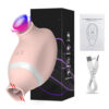 9ec39a0c2f24a6f9 2 in 1 Clitoris Sucking Vibrator for Women Vibrating Egg Licking Oral Clit Vacuum Stimulator Female Goods Sex Toys for Adults