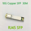 10gb SFP to RJ45 Transceiver, 10Gbe 10G SFP+ Copper Ethernet CAT.6a Module, 30 Meter, for Cisco Mikrotik Ubiquiti D-LINK TP-LINK
