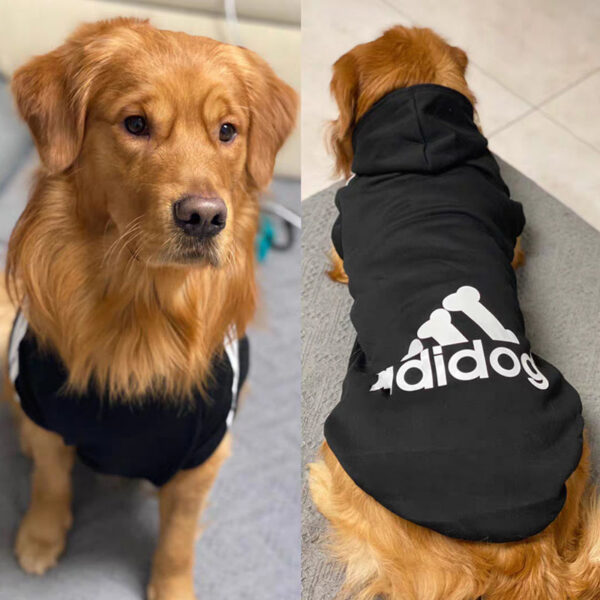 9ed55bb897b3884b Pet Hoodies Adidog Clothes For Small Dogs Puppy Jacket Sweatshirt Coat Labrador Costume Autumn Winter Keep Warm Pets Clothing