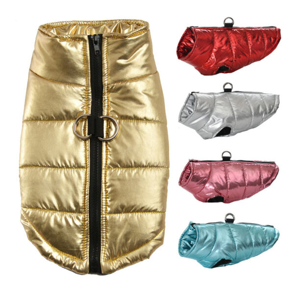 Clothes Small Waterproof Big Vest Jacket Autumn Winter Warm Pet Dog Coat Clothing For Dogs Chihuahua French Bulldog
