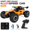 2024 New RC Car 1:16 2.4Gh Model With LED Lights 2WD Off-road Remote Control Climbing Vehicle Outdoor Cars Drift Toys Boys Gifts