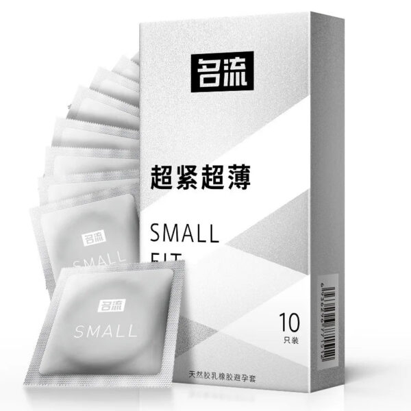 9efce4f6a35cf064 PERSONAGE ALL Small condom 45mm 49mm Tight Ribed Spikes Condoms Long Delayed Pleasure Latex Penis Sleeve Safe Lubricantion Toys