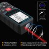 9f0ae6ccc64158c4 Mileseey X5 Laser Distance Meter Roulette Digital Tape Rangefinder Level Bubble Trena Metro Range Finder Measuring Tools