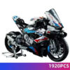 9f0fa52d40dd6072 New 42130 Expert Puzzle Simulation Model Motorcycle Building Block Assembly Birthday Gift Toy