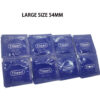 200/100/30pcs Thin Dotted Condoms Smooth G Spot Intimate Erotic 54mm Penis Product Delay Large Sex Toy Safer Adult Contraception