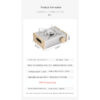 Outdoor Mini Portable Gas Stove Stainless Steel Cassette Furnace Gases Burner Camping Accessories