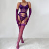 9f1f8012cbac342c Ellolace Purple Erotic Lingerie Complete Sexy Outfits Sissy G-String Thongs Lace Sex Costume Stockings Fantasy Adult Babydoll