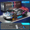 1314Pcs Technical Sport 67128 Building Blocks Lamborghini Hypercar Racing Car Model Toys Kid Adult Gift