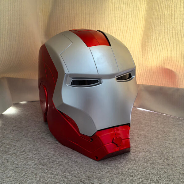 9f3c5ba8e3f46c2d In Stock Avengers Iron Man Helmet Adult Child Model Cosplay 1:1 Light Led Mask Action Figure Toys Children Gift
