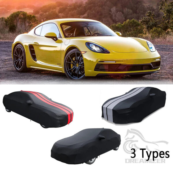 9f52876aa89fa942 Universal Car Covers Stretch Cloth Special Car Clothing Auto Cover Indoor Dust Sun Protection Exterior Accessories For Porsche