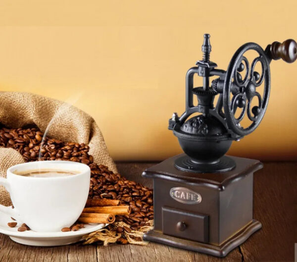 9f72c8fb3ca4652a Classical Wooden Manual Coffee Grinder Coffee Bean Spice Mill