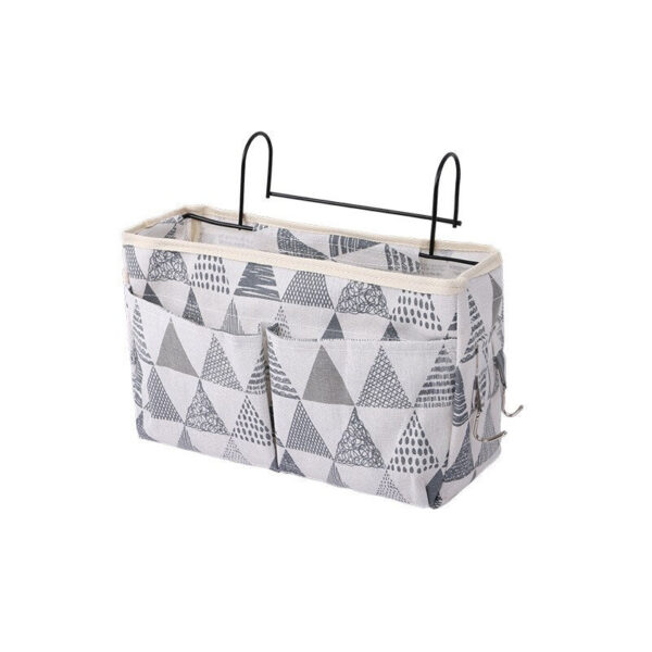 9f75a616ea8a77f0 Dormitory Hanging Bedside Basket Bedroom Bed Storage Rack
