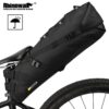 Rhinowalk Waterproof Bike Saddle Bag Large Capacity Bicycle Saddle Pannier Bag Cycling Foldable Tail Rear Bag MTB Road Bike